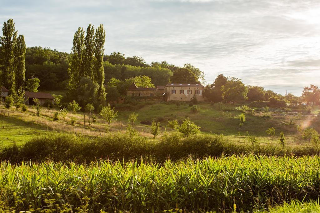 Отель La Ferme De Cagnolle Saint-Amand-de-Belves Экстерьер фото